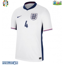 England Declan Rice #4 Hjemmedrakt EM 2024 Kortermet